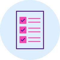 Check List Vector Icon