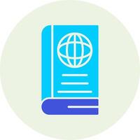 World Book Vector Icon