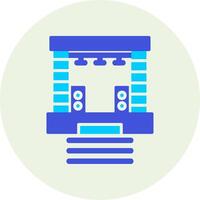 Stage Vector Icon