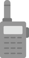 icono de vector de walkie-talkie