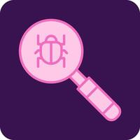 Virus detection Vector Icon