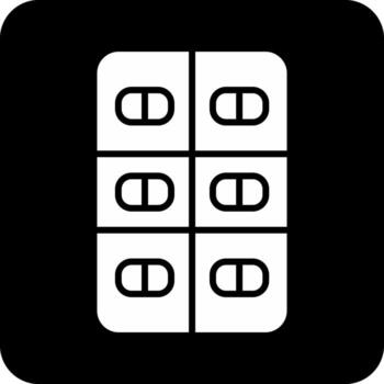 icono de vector de pastillas