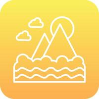 Mount Fuji Vector Icon