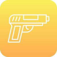 icono de vector de pistola