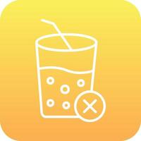 No juices Vector Icon