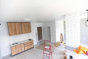 Home Improvement Kitchen Remodel view installed in a new kitchen photo