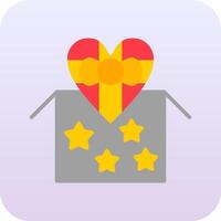 Heart Box Vector Icon