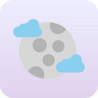 Full Moon Vector Icon