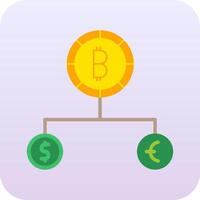Divide Currency Vector Icon