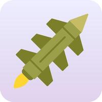 Missile Rocket Vector Icon