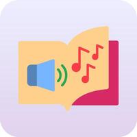 Audio Book Vector Icon