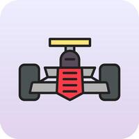 Racing Car Vector Icon