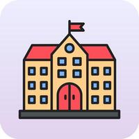 University Building Vector Icon