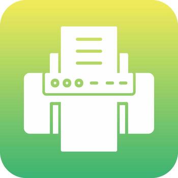 Printer Vector Icon