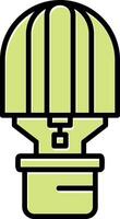 Hot Air Balloon Vector Icon