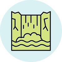 Waterfall Vector Icon