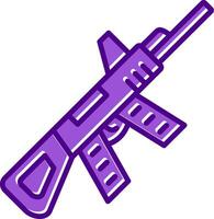 Machine Gun Vector Icon