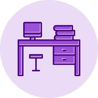 Desk Vector Icon