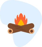 Bonfire Vector Icon