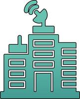 Building Network Vector Icon