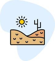 Desert Vector Icon