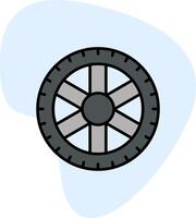 Tire Vector Icon