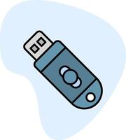 icono de vector de unidad usb