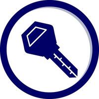 Car Key Vector Icon