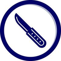 icono de vector de cuchillo