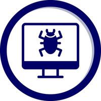 Computer Virus Vector Icon