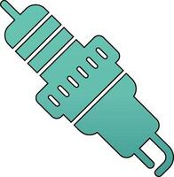 Spark Plug Vector Icon