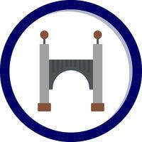 icono de vector de puente