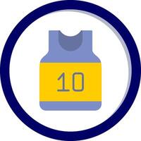 baloncesto jersey vector icono