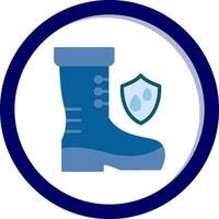 Waterproof Shoes Vector Icon