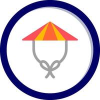 Chinese Hat Vector Icon