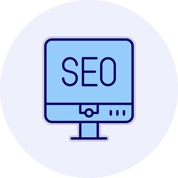 icono de vector de computadora