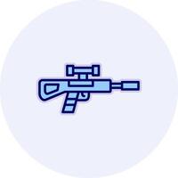 Sniper Rifle Vector Icon