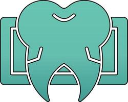 Dental X Ray Vector Icon