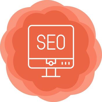 icono de vector de computadora