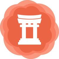 Torii Gate Vector Icon