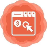 Pay Per Click Vector Icon