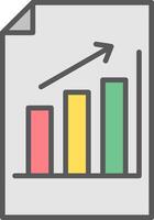 Bar Chart Vector Icon