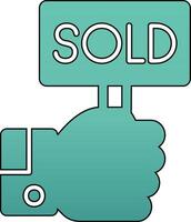 Sold Vector Icon