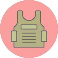 Bulletproof Vest Vector Icon