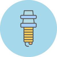 Spark Plug Vector Icon