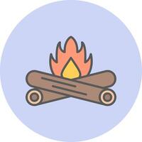 Bonfire Vector Icon