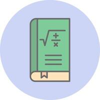 Maths Book Vector Icon