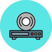 Cd Player Vector Icon