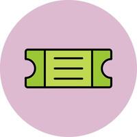 Ticket Vector Icon