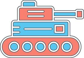 Military Tank Vector Icon